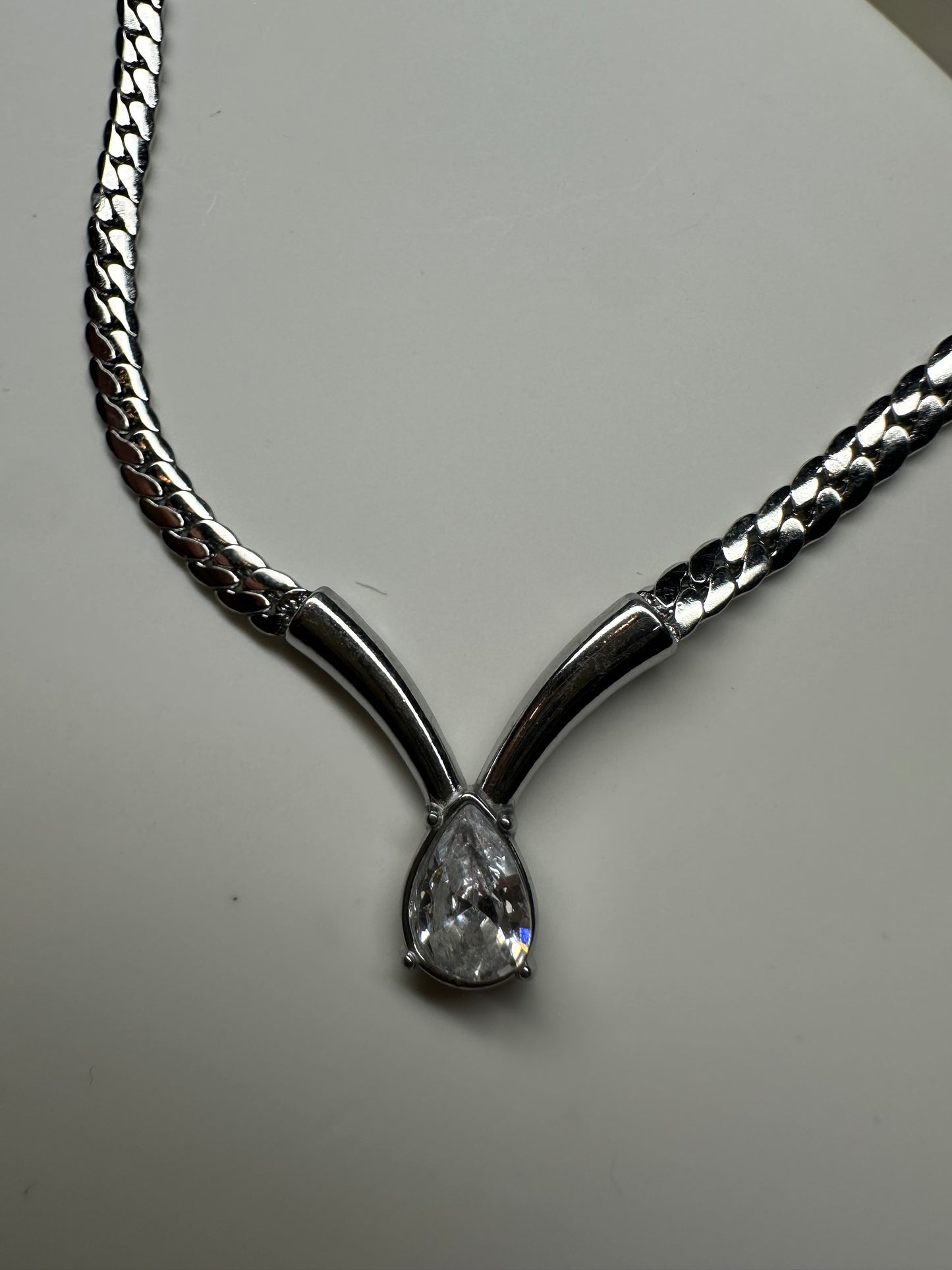 Halskette Vespera - aus Edelstahl