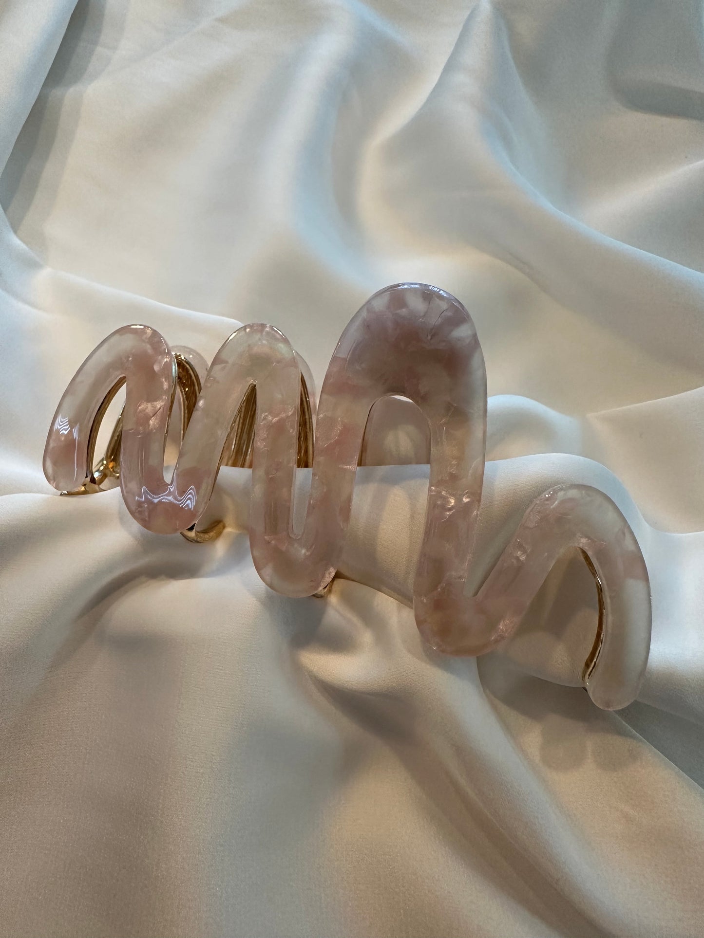 Haarklammer L - Wave