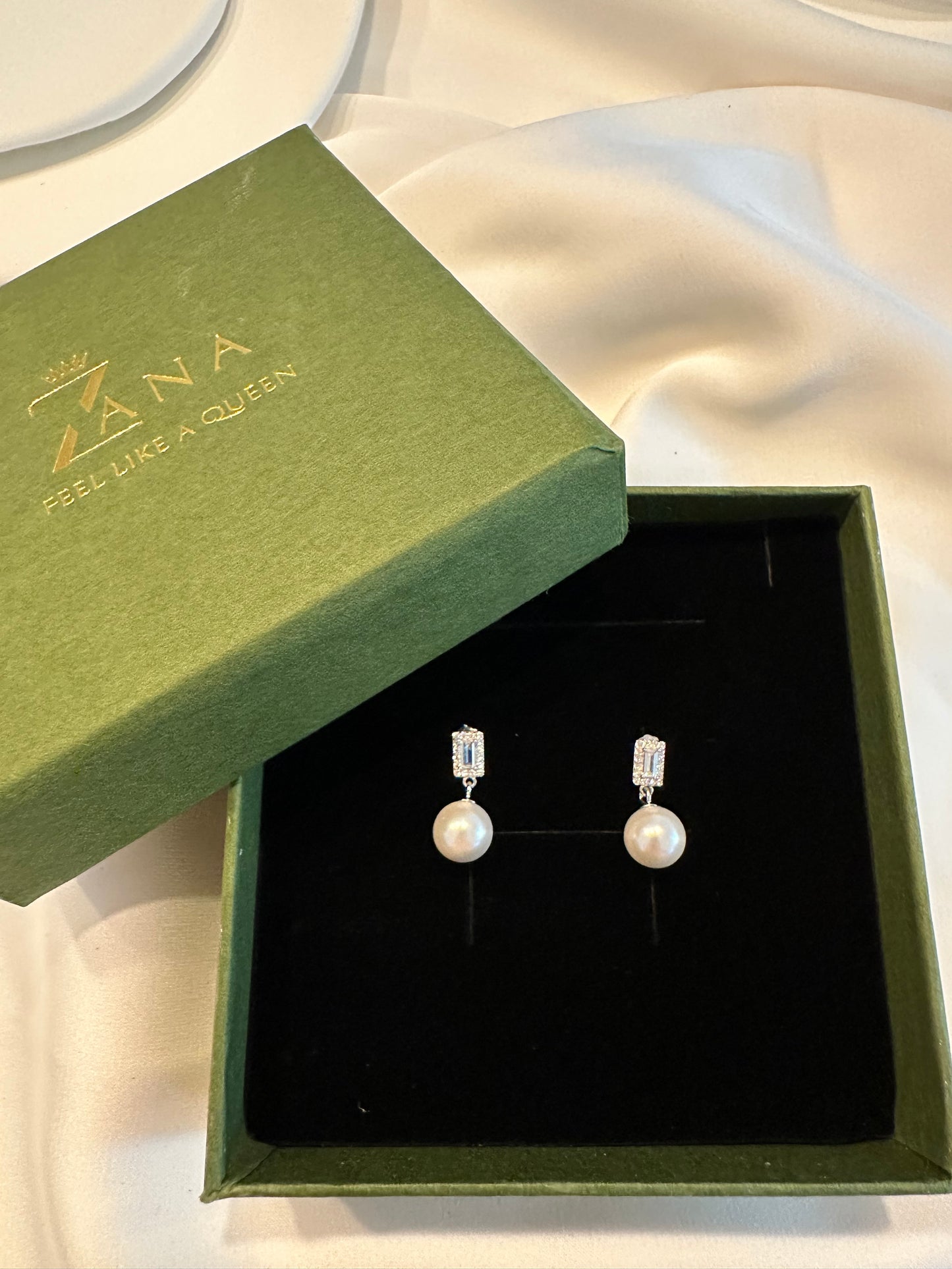 Ohrringe Pearl - aus 925 Silber