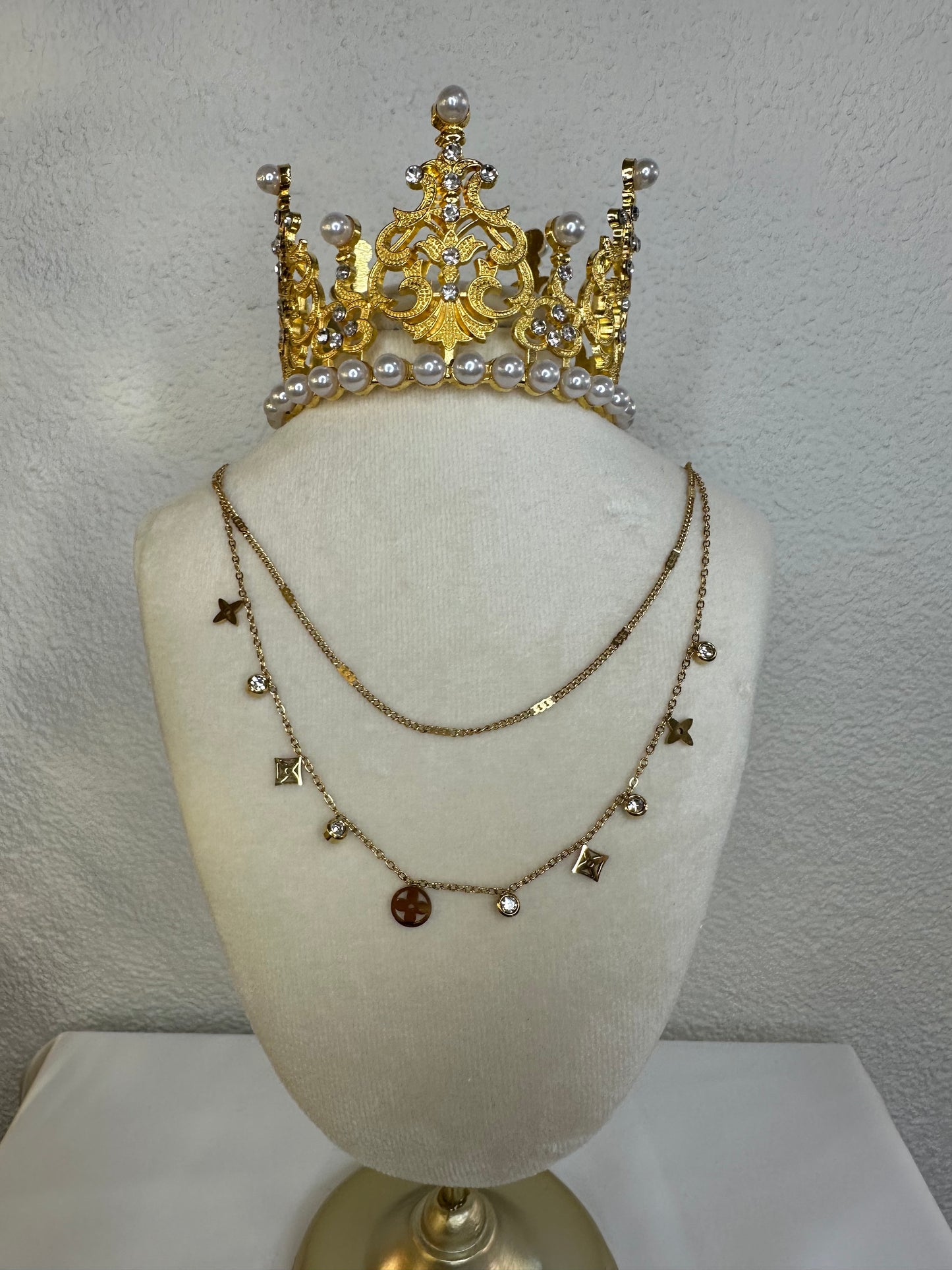 Collier Dual Luxe - en acier titane