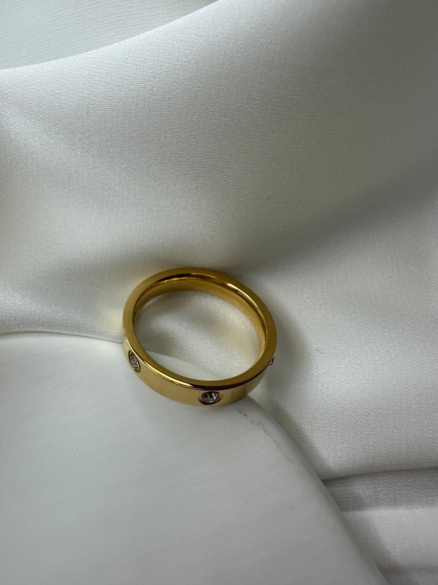 Ring Glimmer - aus Edelstahl