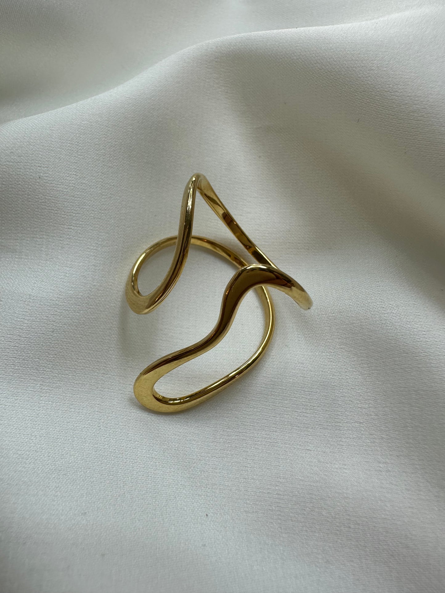 Ring Magical Wave - aus Edelstahl