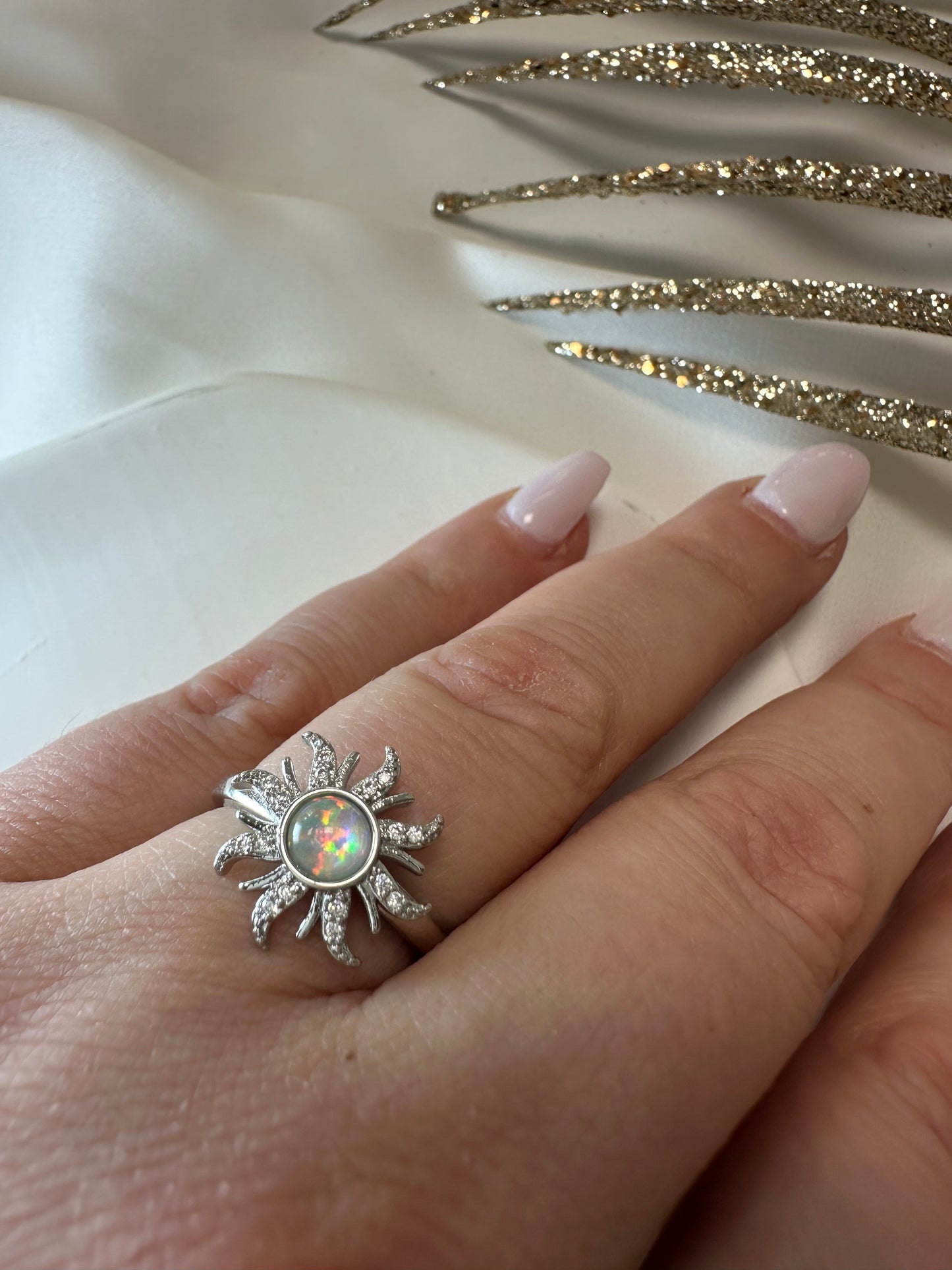 Ring Sunshine - aus Titanstahl