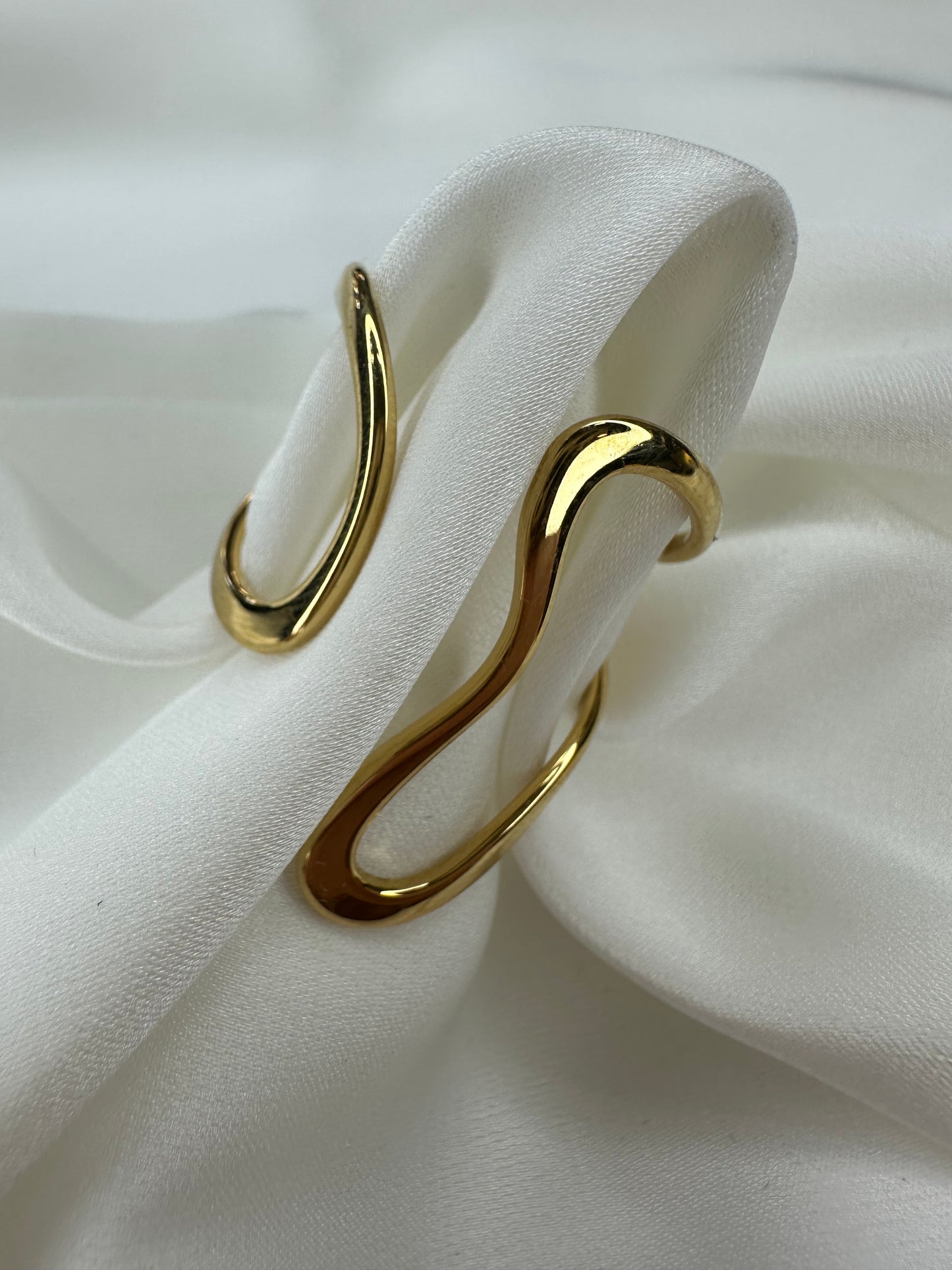 Ring Magical Wave - aus Edelstahl