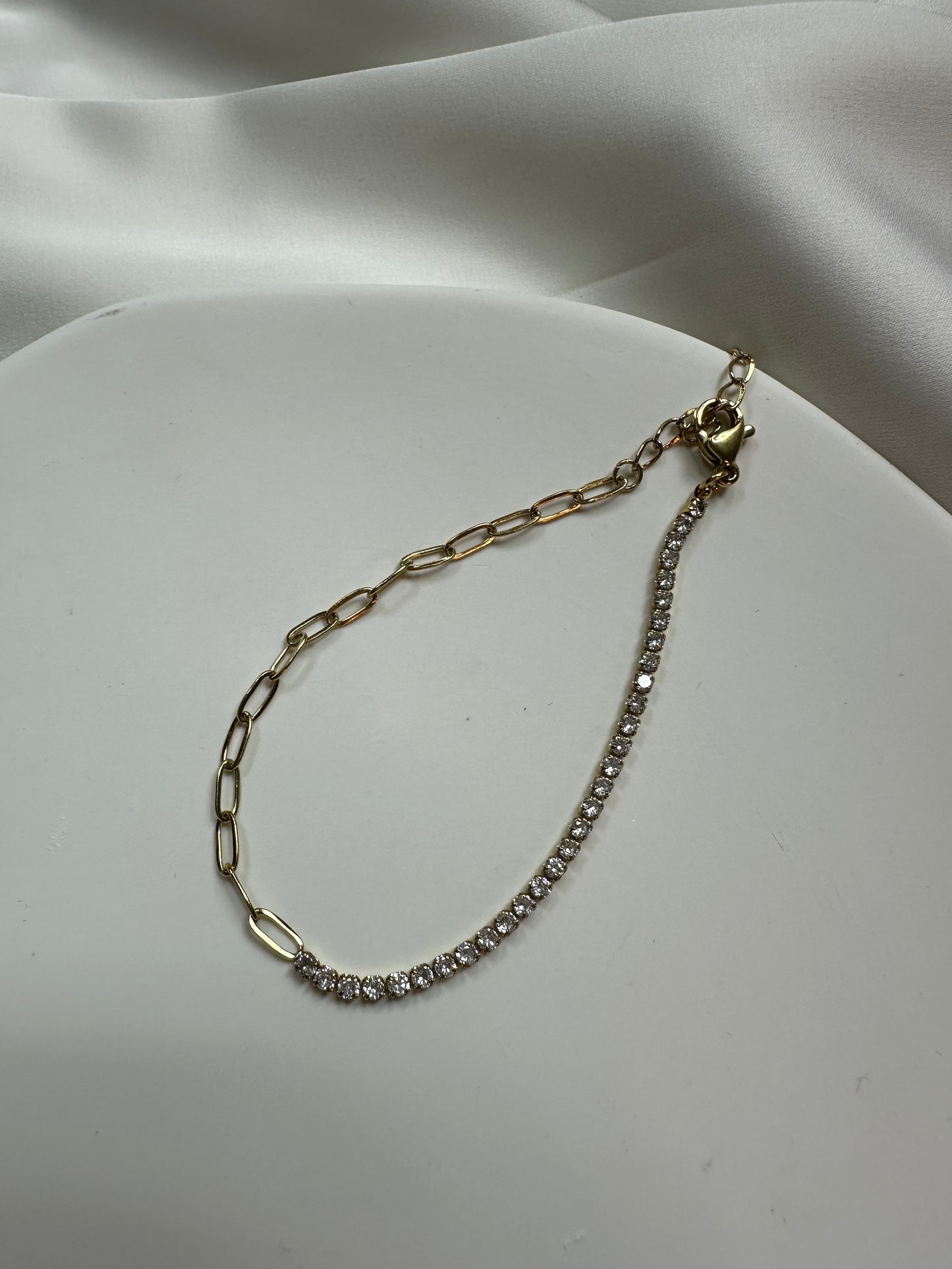 Bracciale Gleaming Harmony - realizzato in acciaio inossidabile