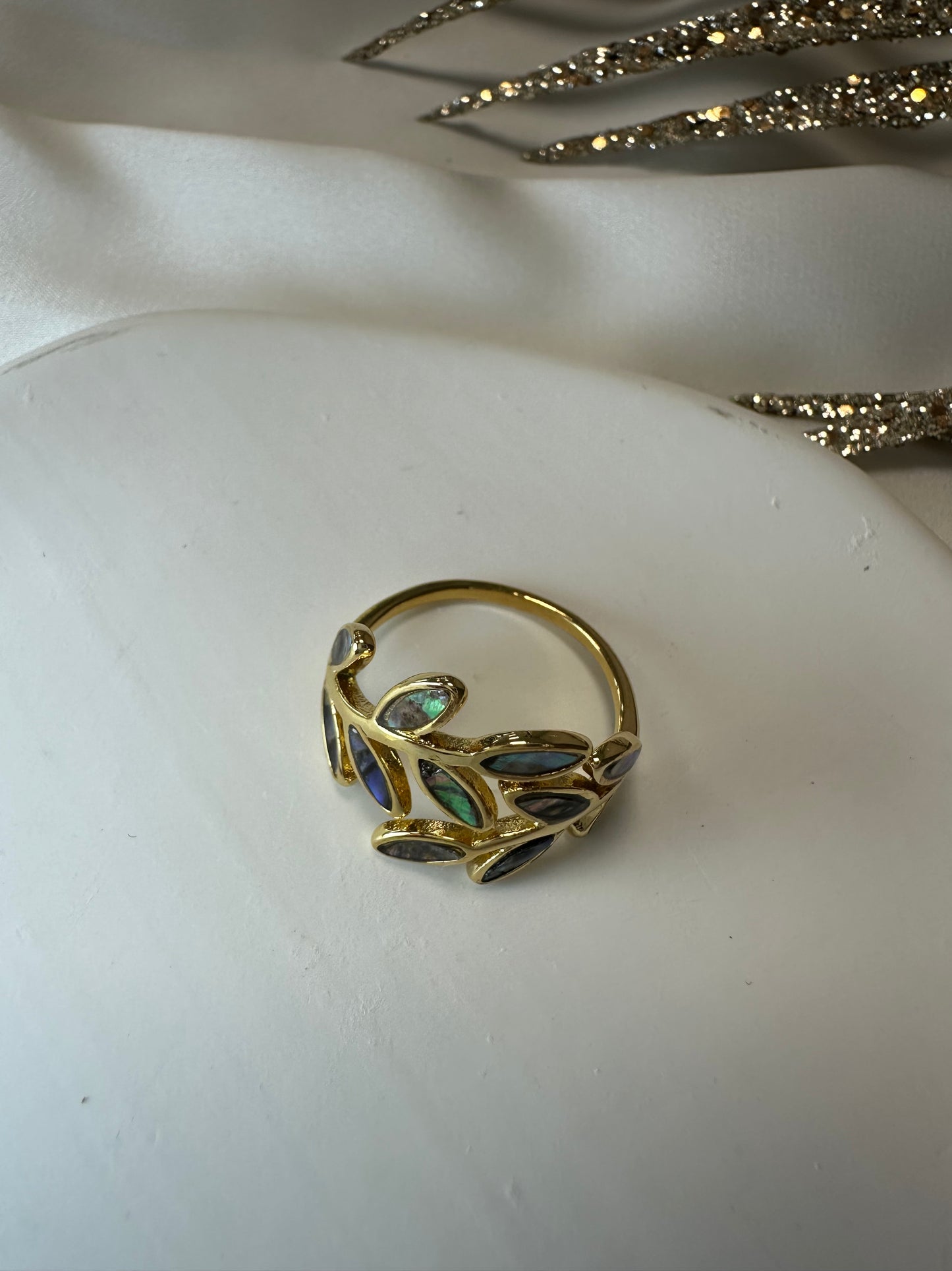Ring Palm Glam - aus Edelstahl