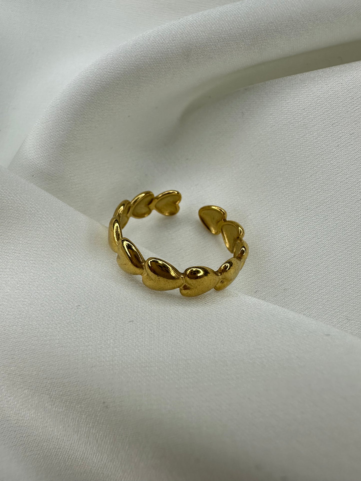 Ring Love Heart - aus Edelstahl