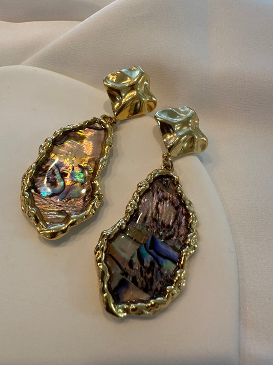 Ohrringe Opalique - aus Edelstahl