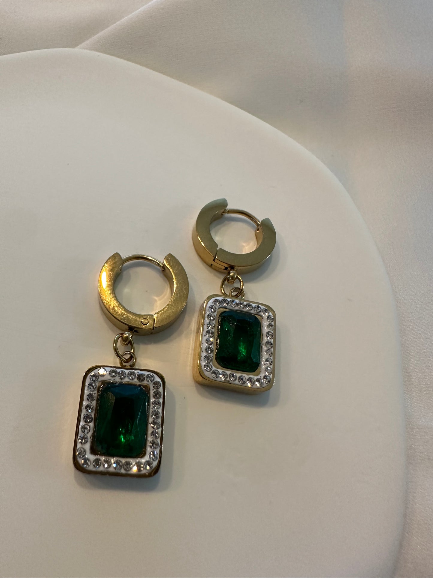 Ohrringe Verde Royale - aus Edelstahl