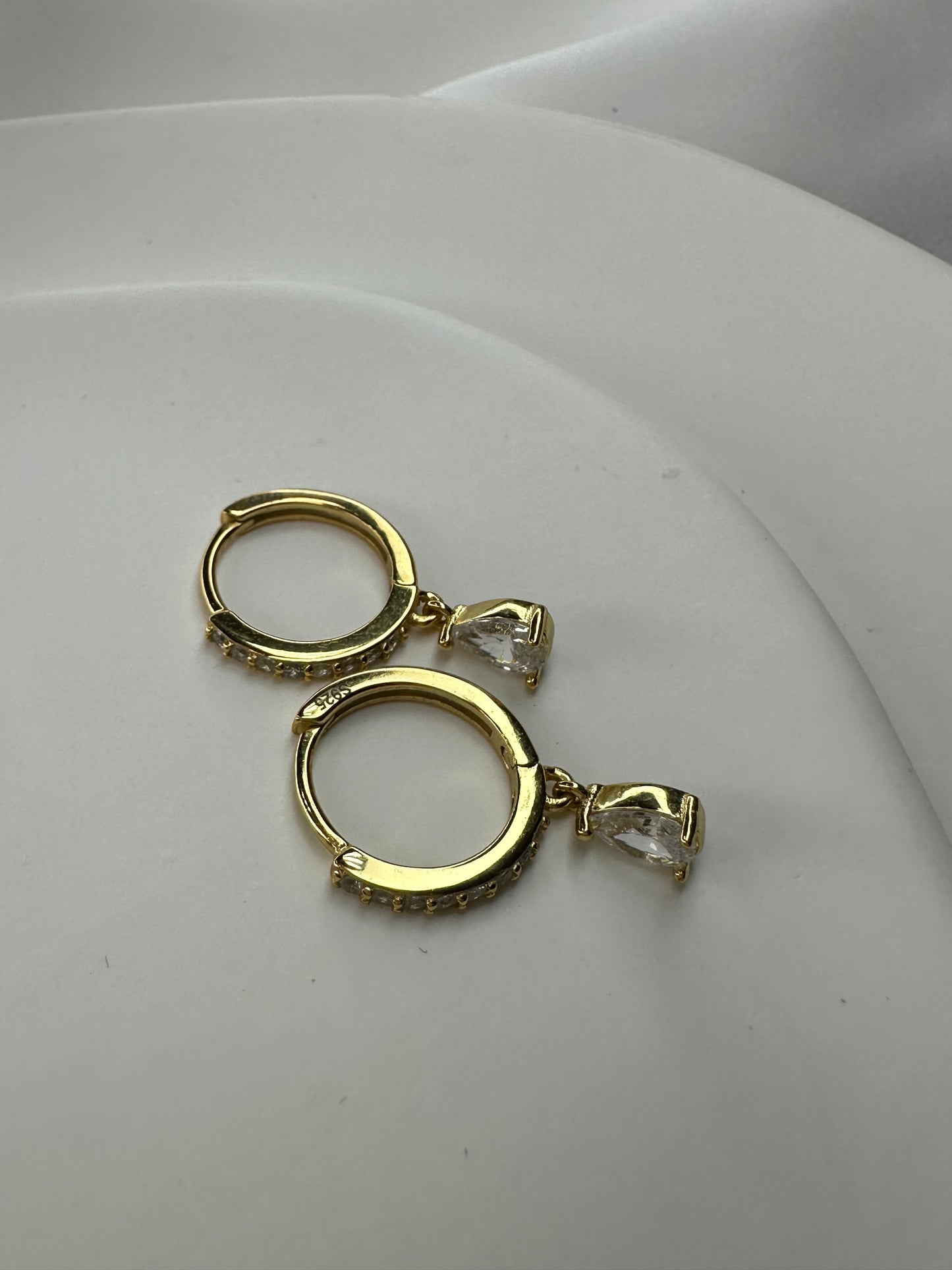 Ohrringe Sparkling Drops – aus 925 Sterling Silber