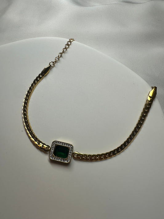Armband Verde Royale - aus Edelstahl