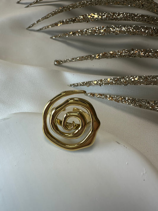 Ring Shell - aus Edelstahl