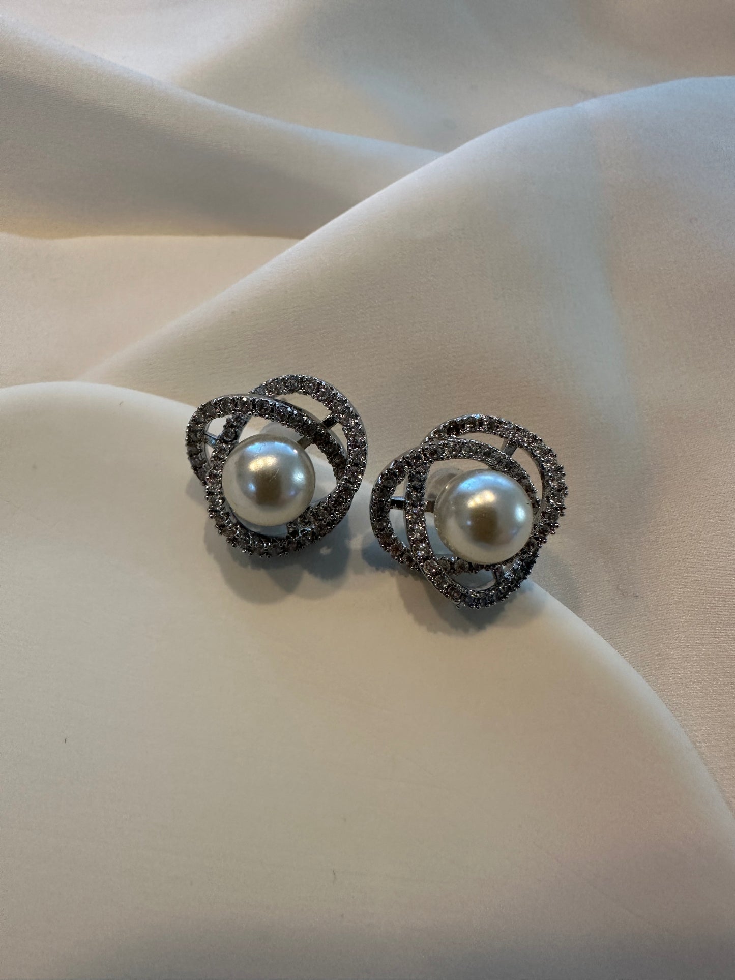 Ohrringe Pearly Glam - aus Edelstahl