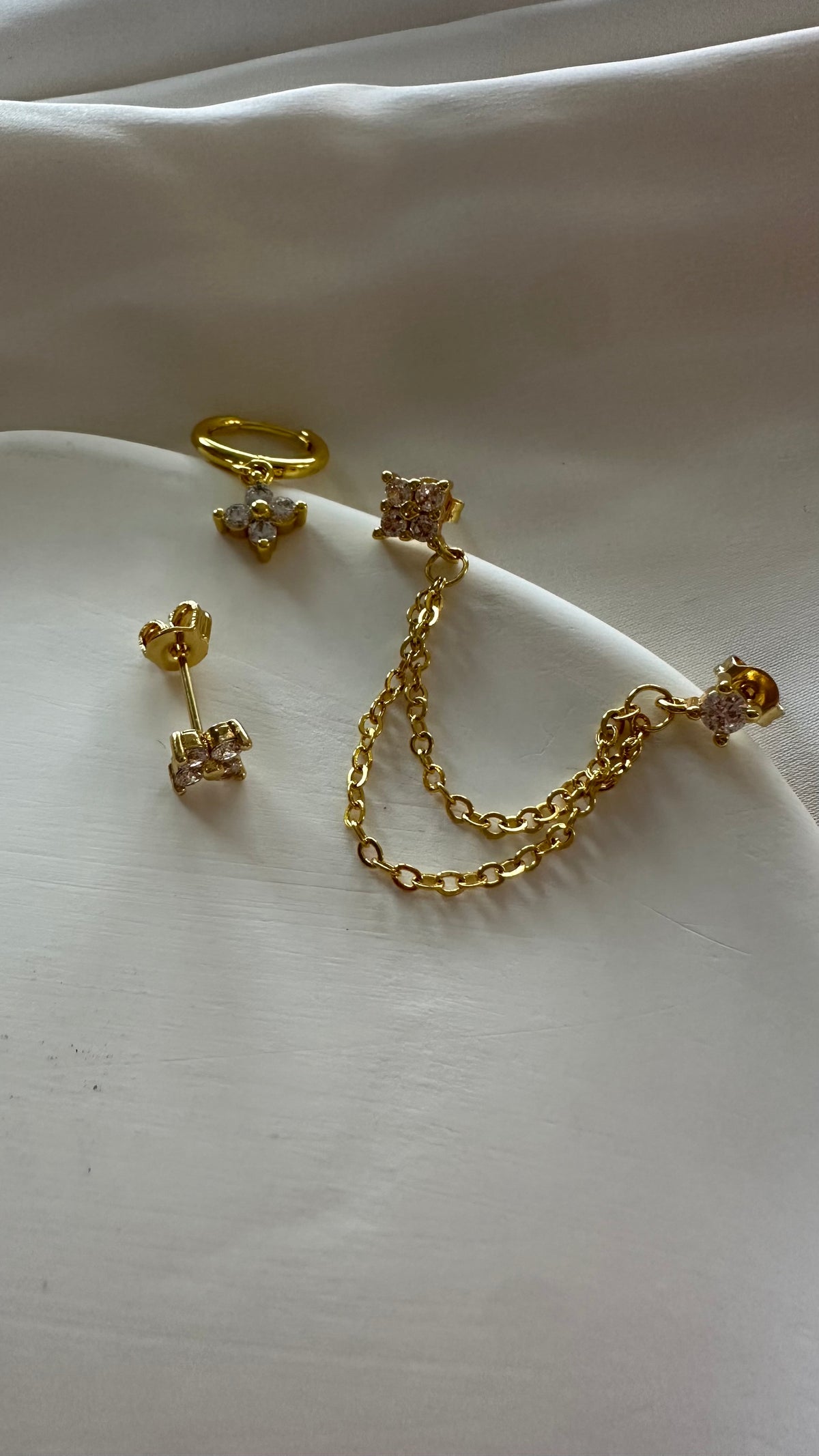 Ohrringe Chain - aus Edelstahl