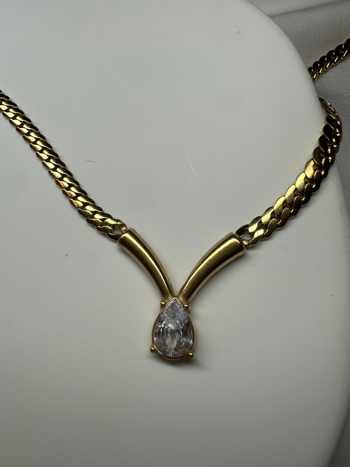 Halskette Vespera - aus Edelstahl