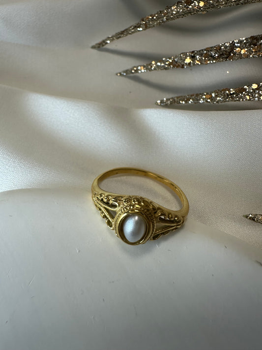 Ring Pearly - aus Edelstahl
