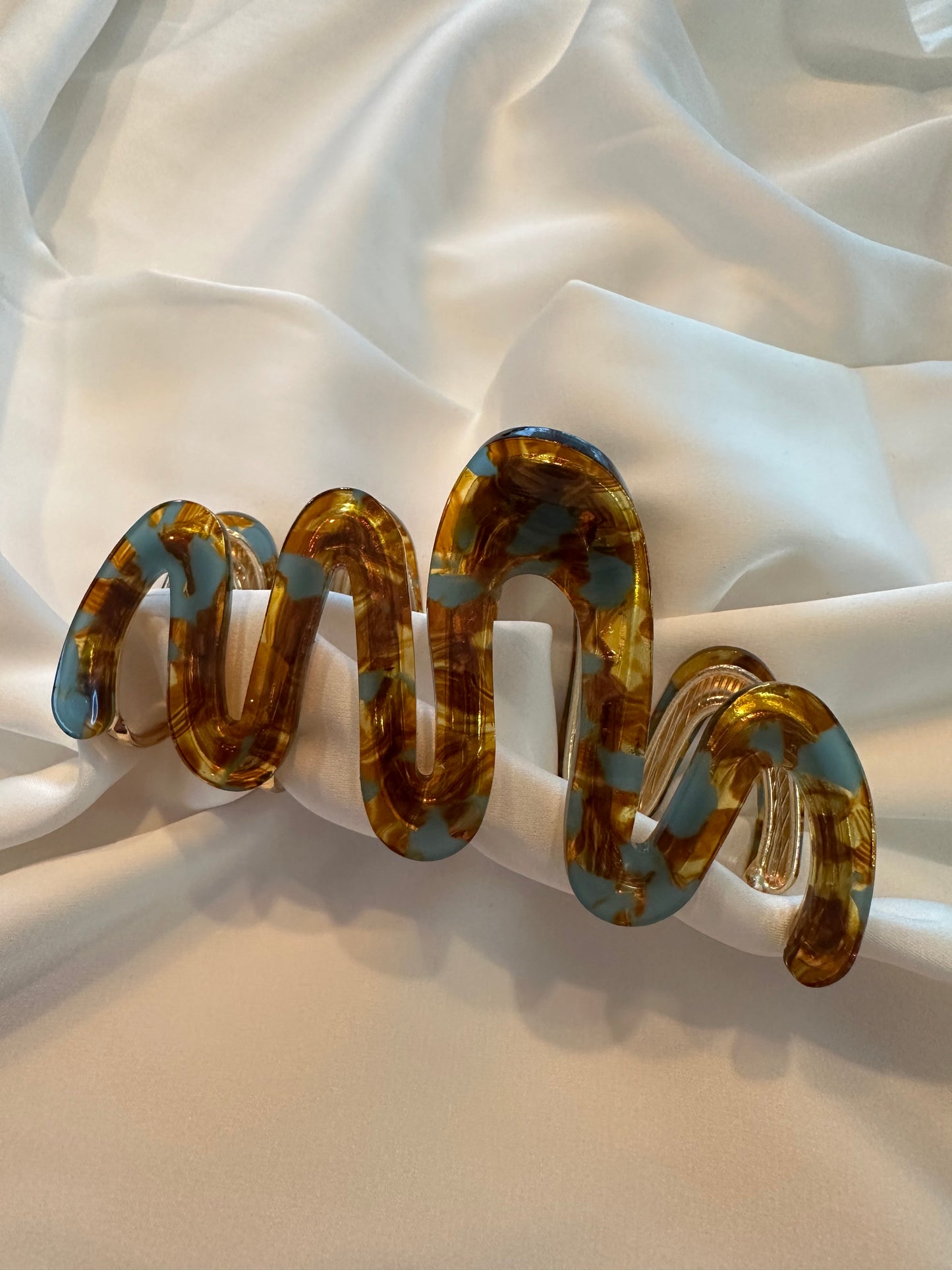 Haarklammer L - Wave