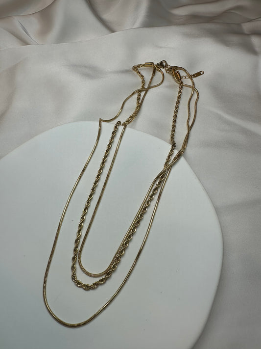 Halskette Triluxe - aus Edelstahl