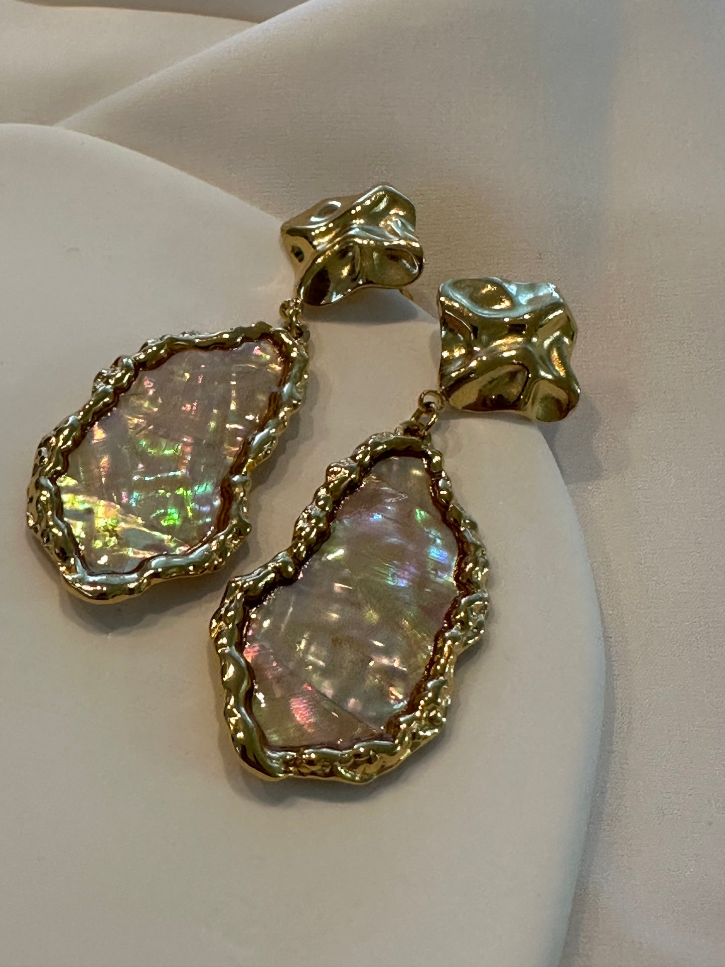 Ohrringe Opalique - aus Edelstahl