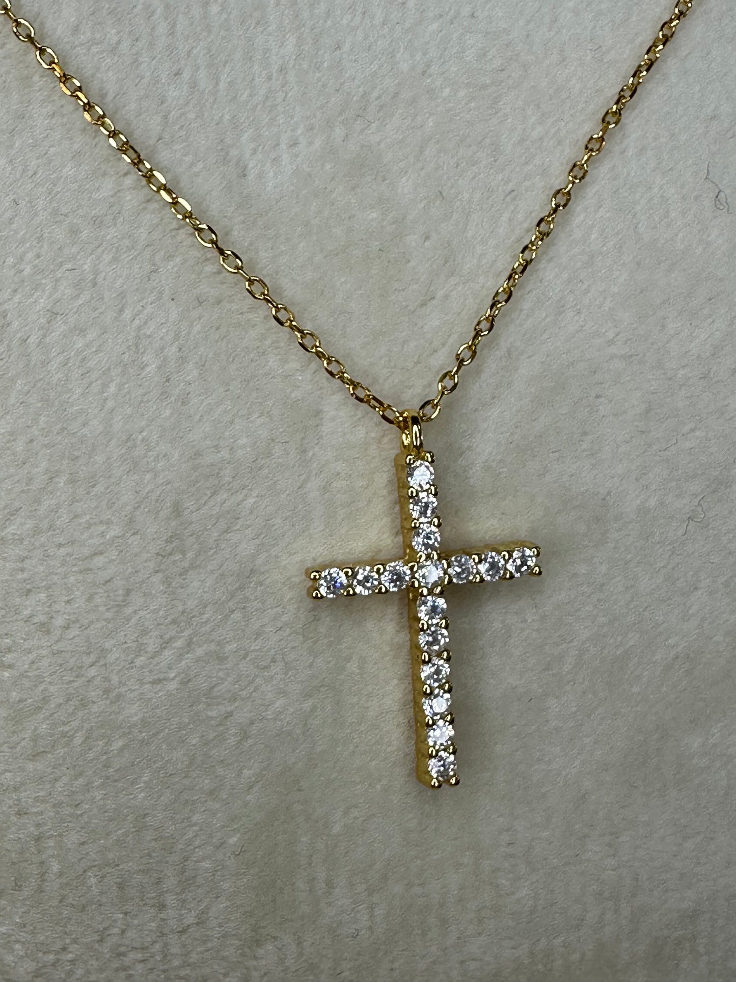 Halskette Kreuz - aus 925 Silber