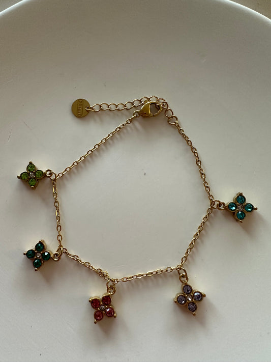 Armband Millefiori - aus Edelstahl