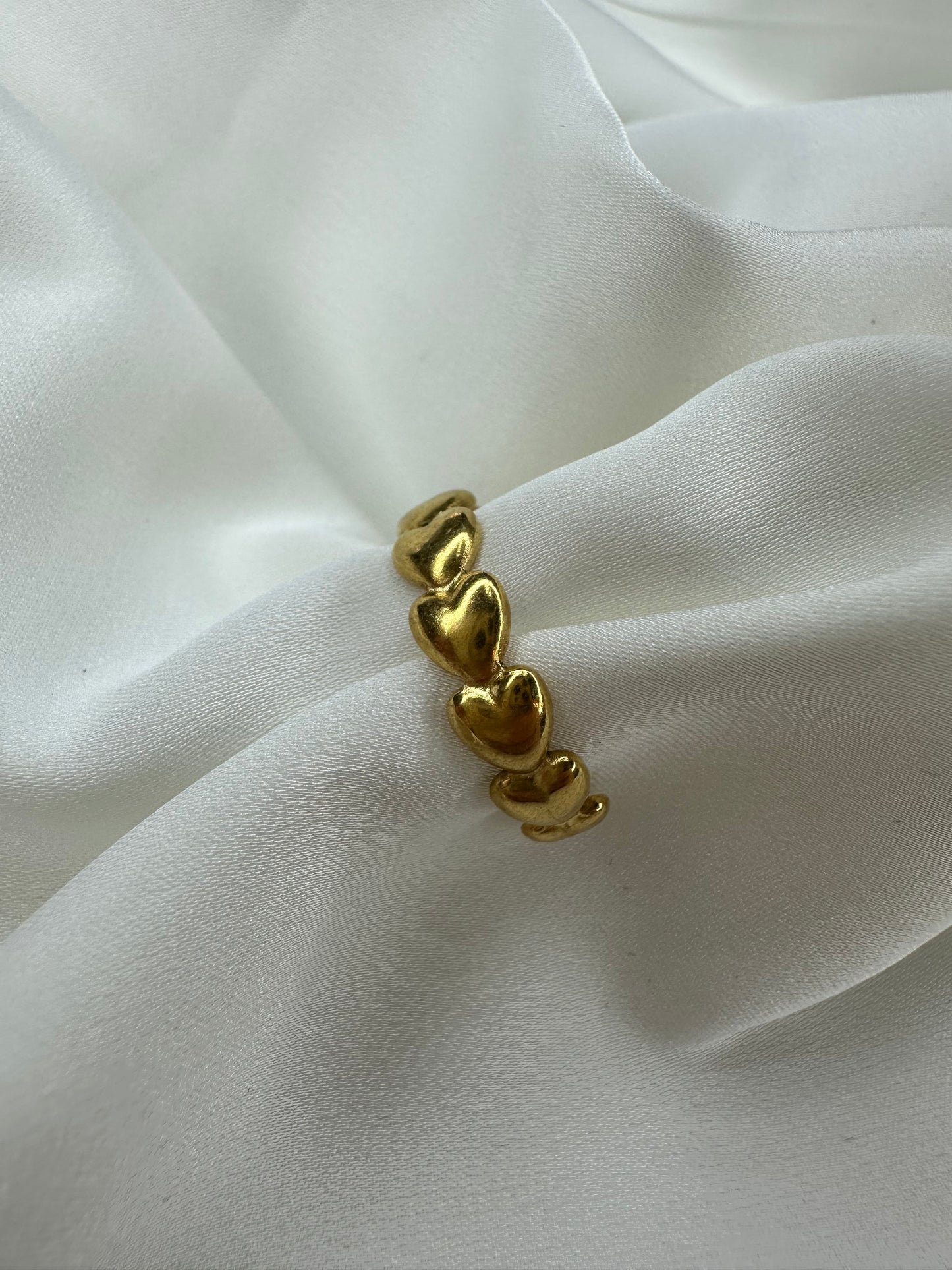 Ring Love Heart - aus Edelstahl