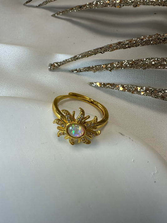 Ring Sunshine - aus Titanstahl