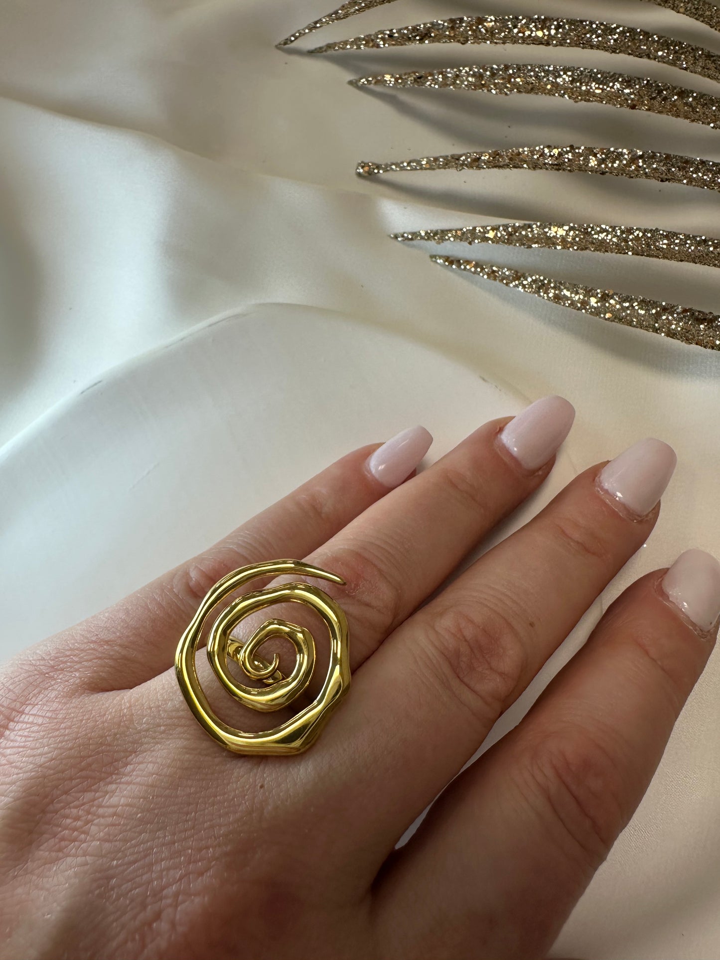 Ring Shell - aus Edelstahl