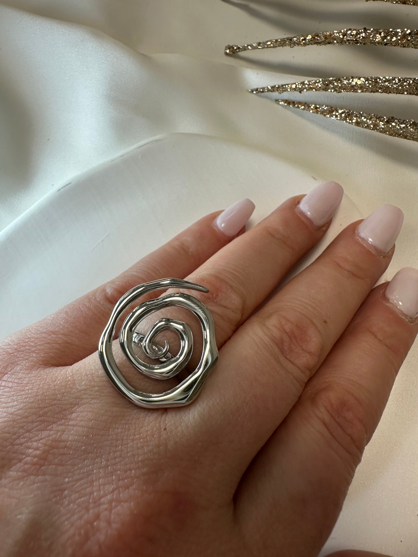 Ring Shell - aus Edelstahl