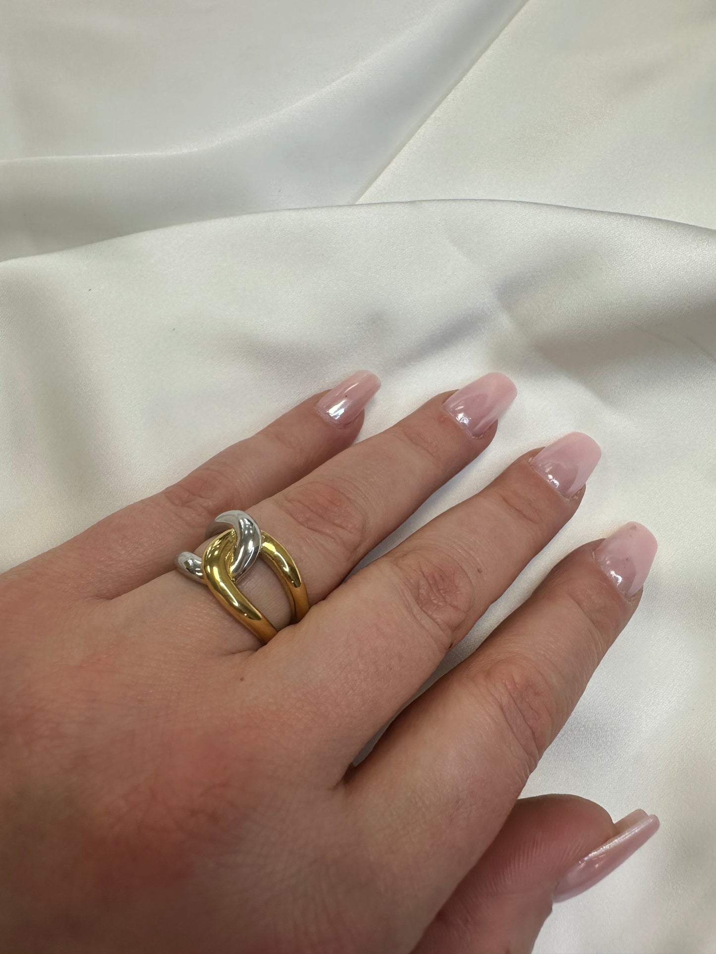 Ring Duality - aus Edelstahl