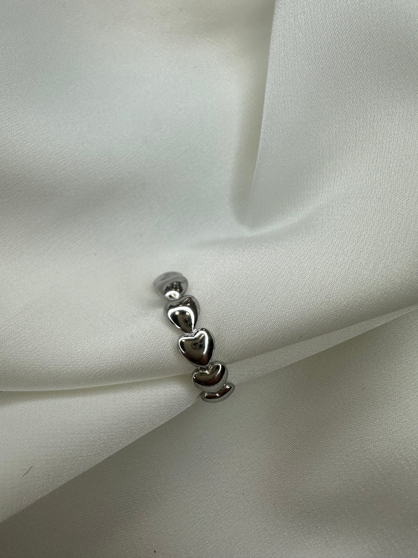 Ring Love Heart - aus Edelstahl
