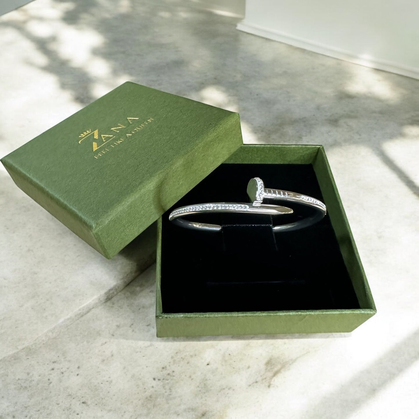 Elysium Glam - en acier inoxydable, plaqué or 18 carats