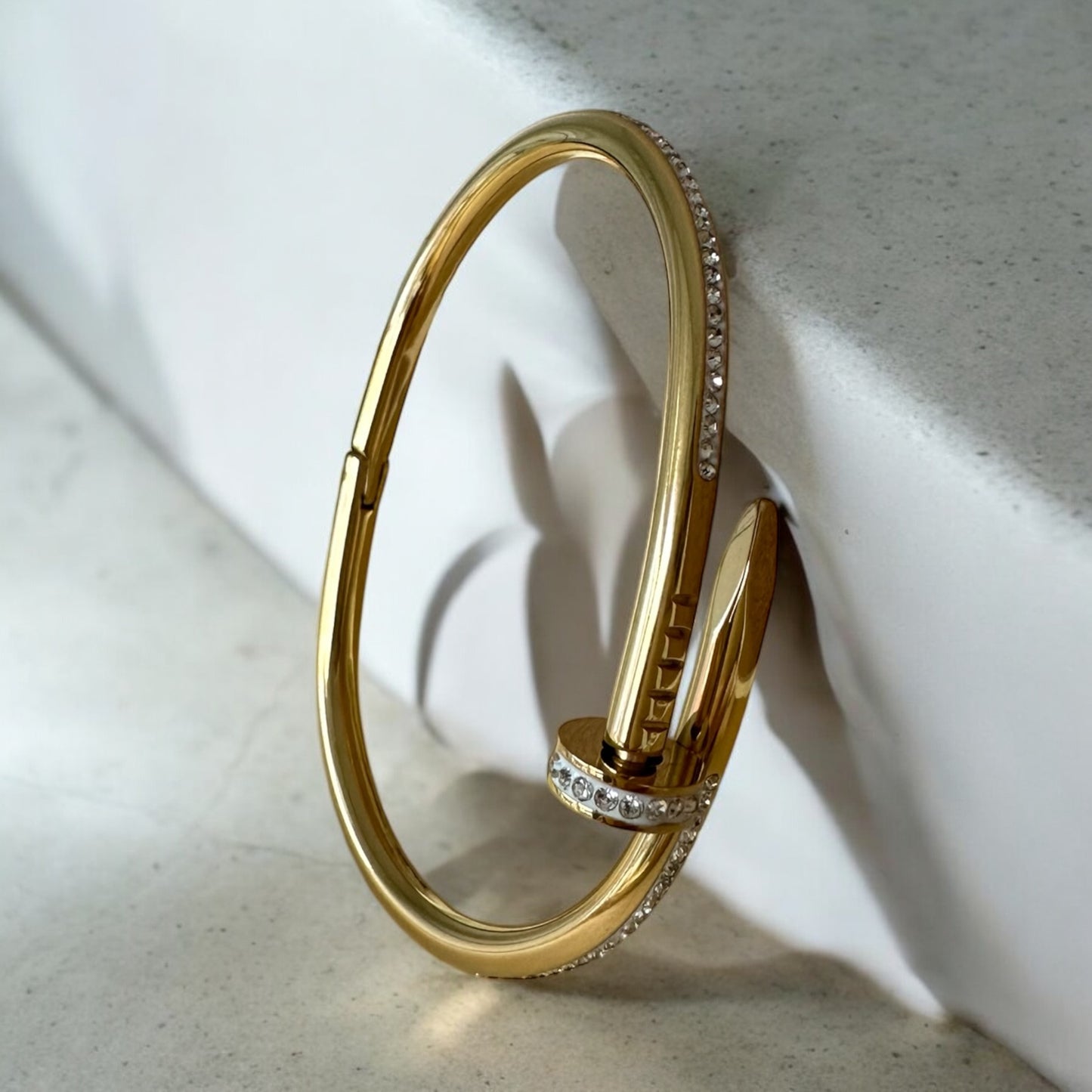 Elysium Glam - en acier inoxydable, plaqué or 18 carats